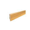 Immagine di Haro - Battiscopa a clip massello legno massiccio impiallacciato oleato, 16x58 mm (cubo)